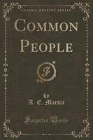 Common People (Classic Reprint)