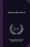 Letters to M. G. & H. G