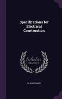 Specifications for Electrical Construction