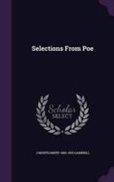 Selections From Poe
