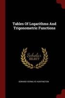 Tables Of Logarithms And Trigonometric Functions