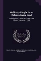 Ordinary People in an Extraordinary Land