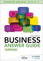 Pearson Edexcel GCSE (9-1) Business. Answer Guide