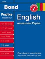 Bond English Assessment Papers. 7-8 Years