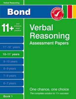 Bond Verbal Reasoning Assessment Papers 10-11+ Years Book 1