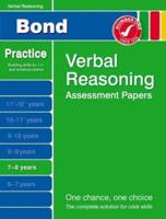 Bond Verbal Reasoning Assessment Papers. 7-8 Years