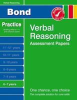Bond Verbal Reasoning Assessment Papers. 6-7 Years