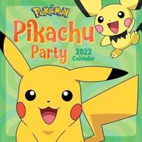 Pokémon Pikachu Party 2022 Wall Calendar