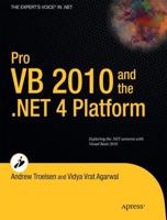 Pro VB 2010 and the .Net 4.0 Platform