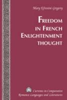 Freedom in French Enlightenment Thought