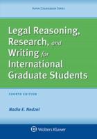 Legal Reasoning, Research, and Writing for International Graduate Students