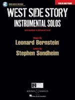 West Side Story Instrumental Solos Violin and Piano Book With Online Piano Accompaiments