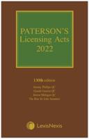 Paterson's Licensing Acts 2022