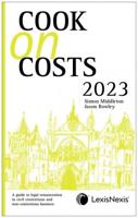 Cook on Costs 2023