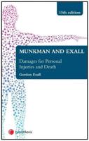Munkman and Exhall Damages for Personal Injuries and Death