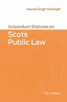 Avizandum Statutes on Scots Public Law