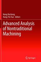 Advanced Analysis of Nontraditional Machining