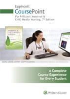 Pillitteri 7E CoursePoint & Text; LWW vSim for Nursing Maternity; Plus Laerdal vSim for Nursing Pediatrics Package