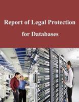 Report of Legal Protection for Databases