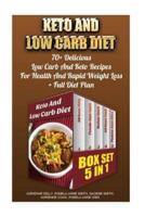 Keto And Low Carb Diet BOX SET 5 in 1