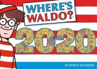 2020 Where's Waldo 16-Month Wall Calendar