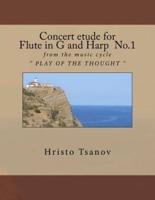 Concert Etude for Flute in G and Harp No.1
