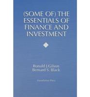 The Essentials of Finance and Investment