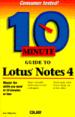 10 Minute Guide to Lotus Notes 4