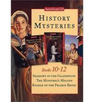 American Girl History Mysteries, Books 10-12