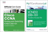 Cisco CCNA R&S ICND2 200-101 Official Cert Guide, AE Wth MyITCertificationlab Bundle