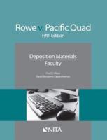 Rowe V. Pacific Quad