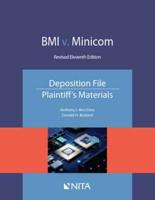 BMI V. Minicom, Deposition File, Plaintiff's Materials