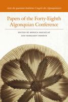 Papers of the Forty-Eighth Algonquian Conference