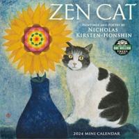 Zen Cat 2024 Mini Calendar