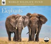 Elephants WWF 2022 Wall Calendar