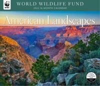 American Landscapes WWF 2022 Wall Calendar