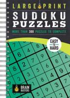 Large Print Sudoku Puzzles Green