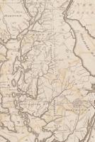 1800 Map of Maryland - A Poetose Notebook / Journal / Diary (50 Pages/25 Sheets)