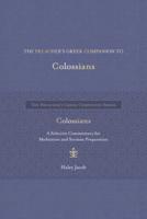 The Preacher's Greek Companion to Colossians