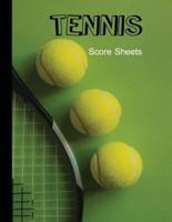 Tennis Score Sheets