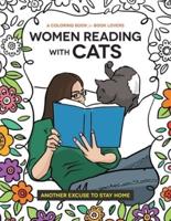 Women Reading With Cats
