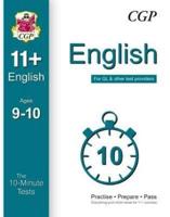 10-Minute Tests for 11+ English Ages 9-10 - For GL & Other Test Providers