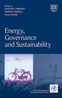 Energy, Governance and Sustainability