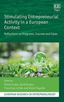Stimulating Entrepreneurial Activity in a European Context