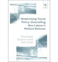 'Modernising' Social Policy