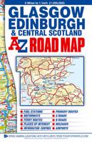Glasgow Edinburgh and Central Scotland Road Map