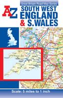 South West England and South Wales Road Map