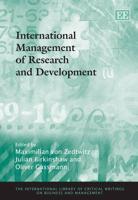 International Management of Research and Development