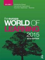 The Europa World of Learning 2015