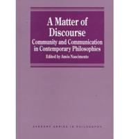 A Matter of Discourse